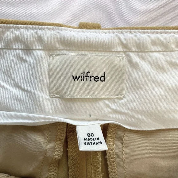 ARITZIA WILFRED THE EFFORTLESS PANTS IN BEIGE - 00 - Picture 5 of 9